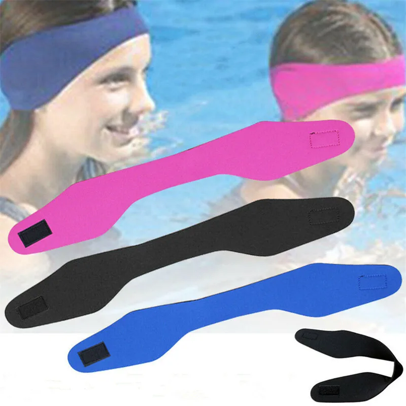 1 шт. повязка на ухо для плавания Женский мужской Взрослый детский Неопреновый ушной бандаж для плавания