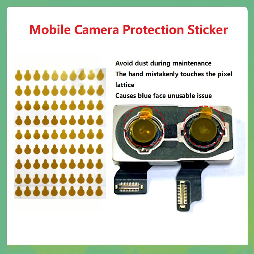 100ШТ Защитная Наклейка Для Мобильной Камеры Ip Xs 11 12Pro MAX Фронтальная ИК-Камера И 10ШТ Защитная Наклейка Для Беспроводной Зарядки