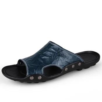 Мужские вьетнамки, сандалии, повседневная мужская летняя обувь, модные пляжные тапочки Sapatos Hembre sapatenis masculino