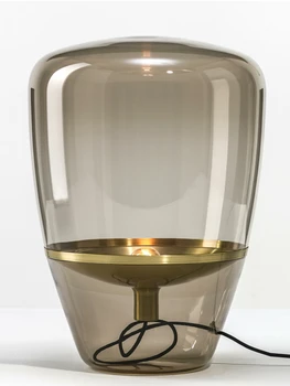 Стеклянная Лампа для гостиной Современный Угловой Стол Настольная Прикроватная Лампа Прикроватная Тумбочка для спальни Креативная Настольная Лампа