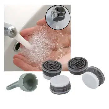 5шт Аэраторов для кухонного крана M20mm, Профессиональная сменная деталь для смесителя с гаечным ключом для ванной комнаты и кухни