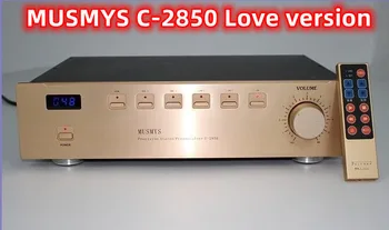 MUSMYS C-2850 Love Edition Высококачественный усилитель передней сцены Furuas Cow Mask, 250 мВ/40 К (сбалансированный), 250 мВ/20 К (RCA)