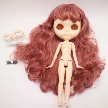 волосы на теле, кожа головы и глазной механизм для самостоятельного изготовления кукольных аксессуаров Nude blyth 929