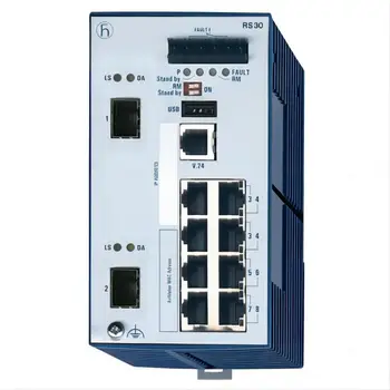 Компактный Управляемый Промышленный Коммутатор Ethernet на DIN-рейке Hirschmann RS30-0802O6O6SDAEHC/HH