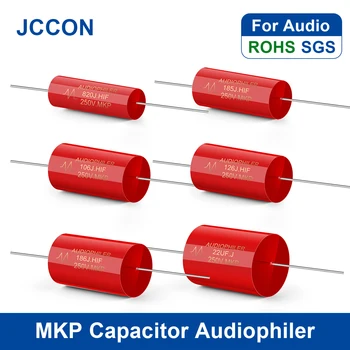 10шт MKP Конденсатор Audiophiler Kondensotor HIFI Fever Безэлектродная Аудио Металлическая Пленочная Муфта С Частотным Разделением 100V 250V 400V