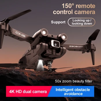 Z908Pro Интеллектуальный беспилотник для обхода препятствий с камерой 4k Профессиональные дроны с камерой HD 4K Пульт дистанционного управления Вертолет Игрушки-дроны