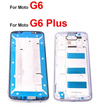 Для Motorola Moto G6 G6 Plus Корпус Средней Рамки ЖК-Дисплей Крышка Средней Рамки Рамка Шасси Запчасти Для Ремонта
