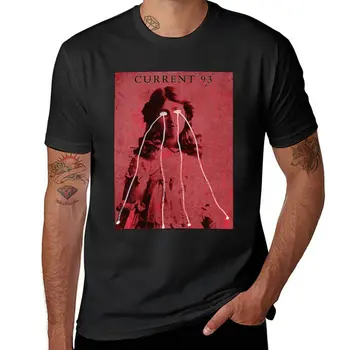 Новая футболка Current girl, футболка нового выпуска, быстросохнущая футболка, винтажная одежда, мужская одежда, мужские футболки