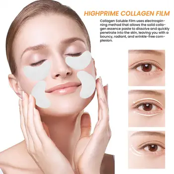 2шт Коллагеновых масок для увлажнения и укрепления глаз с гиалуроновой кислотой и витаминами Корейская косметика