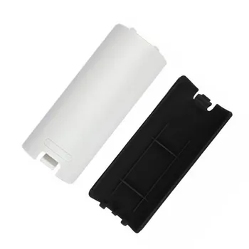500шт Замена крышки батарейного отсека контроллера Чехол для батарейного отсека для Nintendo Wii Remote Gamepad Крышка отделения от фабрики Дешево