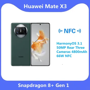 Новый телефон Huawei Mate X3 со сложенным Экраном Snapdragon 8 + Gen 1 Octa core HarmonyOS 3.1 50MP С тремя Задними Камерами 4800 мАч 66 Вт NFC