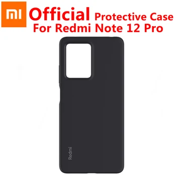 Оригинальный чехол Xiaomi Redmi Note 12 Pro, жидкие силиконовые чехлы, приятный для кожи защитный экран для Xiaomi Redmi Note 12 Pro