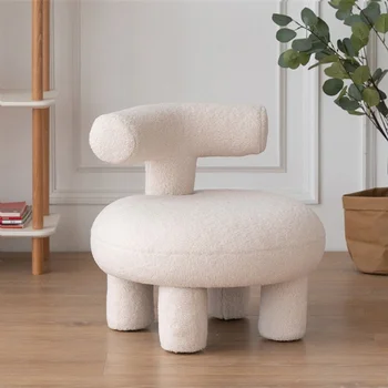 Диван-кресло в скандинавском стиле для гостиной, кашемировое кресло, дизайнерское ленивое кресло, поддержка индивидуальных продуктов