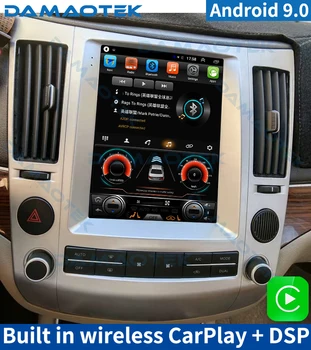 DamaoTek Android 9.0 полносенсорная автомобильная радионавигационная система для Hyundai Veracruz 2007-2012 Встроенный беспроводной carplay