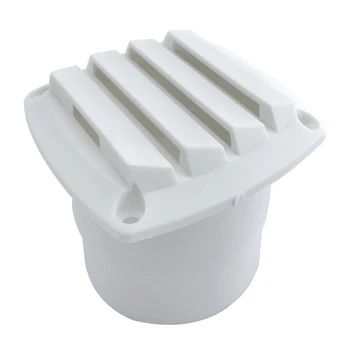 3-Дюймовая вентиляционная решетка из АБС-пластика, белая решетка радиатора, вытяжное отверстие, пригодное для вентиляции ванной комнаты в доме на колесах, офиса, кухни