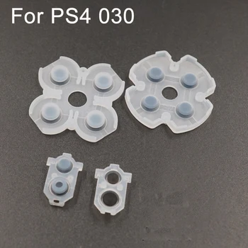 1 комплект для Sony P4 JDS-030 Силиконовая резиновая накладка, контактная кнопка L2 R2, Токопроводящая резина для контроллера PlayStation 4 PS4 версии 3.0