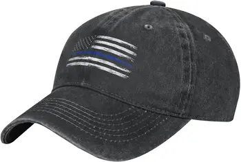 Флаг американской полиции, бейсболки с тонкой синей линией, бейсболки с Днем независимости, Шляпы от солнца, Регулируемые ковбойские шляпы, кепки дальнобойщиков.