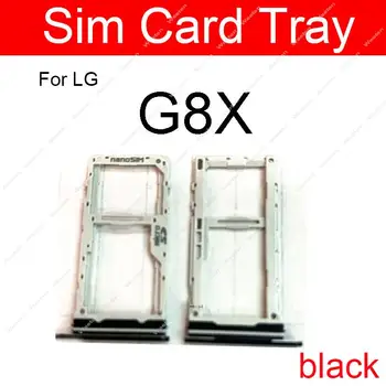 Для LG G8X G8S ThinQ Лоток для SIM-карт Держатель для чтения SD-карт Слот для sim-карты Запасные части