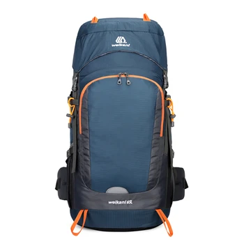 65-литровый Водонепроницаемый походный рюкзак с дождевиком, спортивный рюкзак для путешествий на открытом воздухе для кемпинга, скалолазания, альпинизма