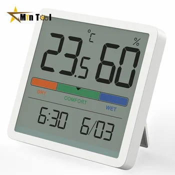 ЖК-цифровой гигротермограф, термометр-гигрометр, монитор домашней среды, измеритель температуры и влажности для домашнего инструмента