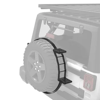Переносная подножка для запасного колеса, лестницы для педалей запасных шин, лестницы для педалей внедорожников, подходящие для различных автомобилей