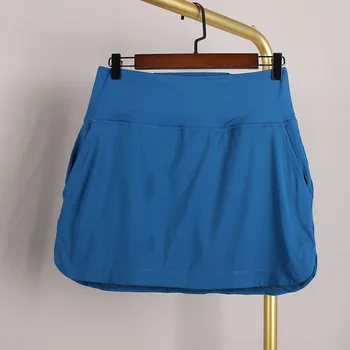 Женская юбка для гольфа, летние шорты для гольфа, женская одежда для гольфа, спортивный теннис, прямая короткая юбка для гольфа с короткими брюками внизу