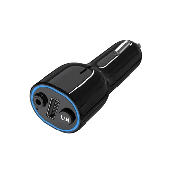 Автомобильный FM-передатчик Автомобильный Bluetooth 5.0 MP3 Музыкальный плеер Динамик громкой связи Аудиоадаптер Приемник USB Быстрое зарядное устройство Автомобильные аксессуары
