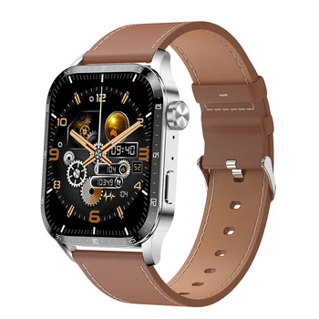 Смарт-часы Мужские 1,9 дюймов 320*390 HD Большой Экран 22 мм IP67 Водонепроницаемый Bluetooth Вызов Частота Сердечных Сокращений Smartwatch Для Android IOS Iphone