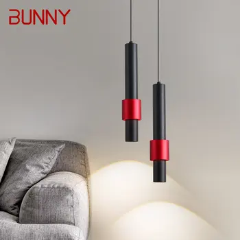 Современный подвесной светильник BUNNY LED Nordic Creative Simply Прикроватная Люстра Лампа для дома Столовая Спальня Бар
