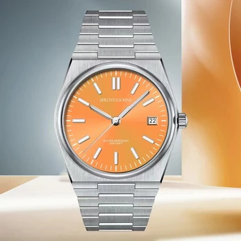 Высококачественные роскошные Классические кварцевые часы из нержавеющей стали 316, спортивные повседневные Деловые часы, 50-метровое водонепроницаемое светящееся сапфировое стекло