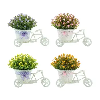 Контейнер для корзины с цветами, реквизит для фотосъемки на трехколесном велосипеде, современный стол для патио на заднем дворе