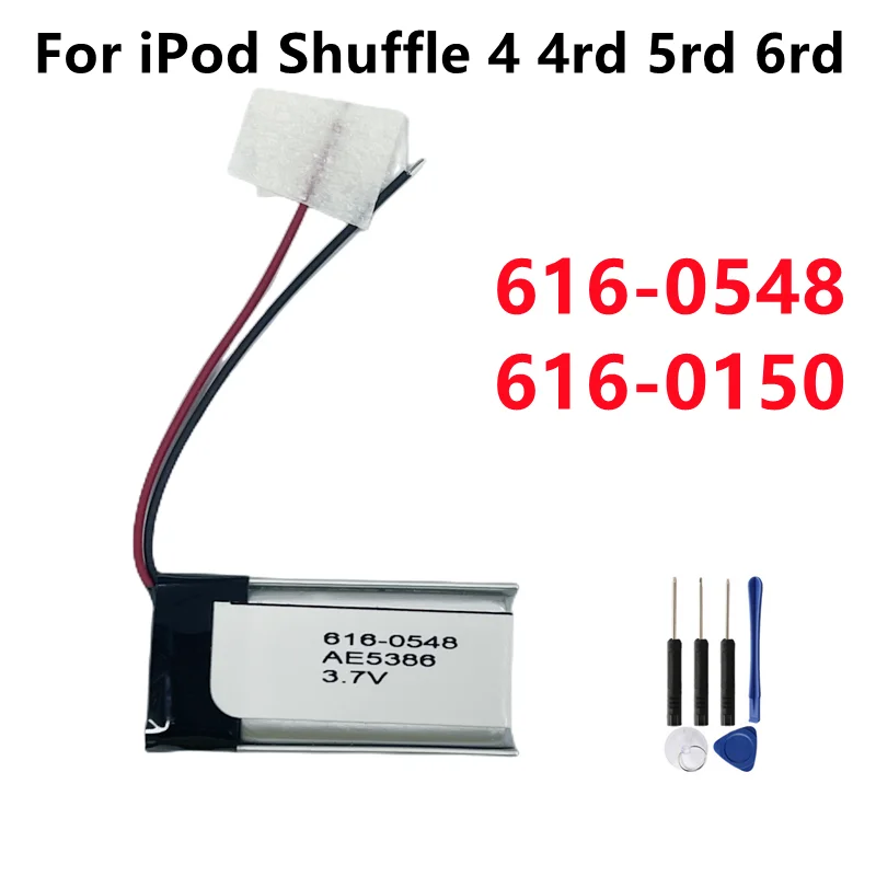 616-0548 Сменный Аккумулятор 616-0150 Для ipod Shuffle 4 4rd 5rd 6rd Поколения 4 5 6 AE5386 + Бесплатные ИНСТРУМЕНТЫ