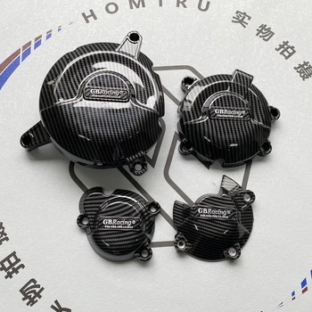 Защитный чехол двигателя мотоцикла для Suzuki GSX-S1000 2015-2022 GSX-S1000F 2015-2022 KATANA 2019-2022 печать из углеродного волокна