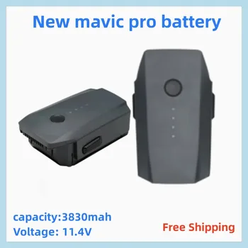 Бесплатная доставка Новый Аккумулятор mavic pro Емкостью 3830 мАч 11,4 В Максимальное Время полета 27 мин Оригинальный Аккумулятор для Mavic Pro Series Battery