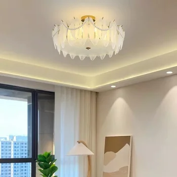 светодиодный потолочный светильник украшение светильников в спальне светодиодный потолочный светильник люстра на потолке винтажный кухонный потолочный светильник