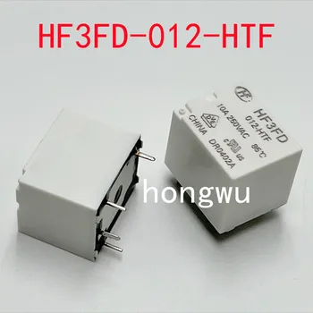 100% Оригинальные новые 2ШТ HF3FD-012-HTF DC12V реле 10A 4 контакта