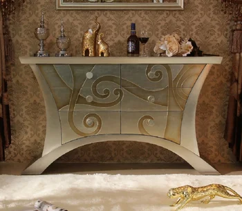 Европейский стиль крыльцо шкаф Неоклассическое постмодернистское искусство креативное украшение шкаф Коридор крыльцо стол