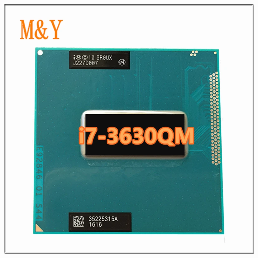 i7-3630QM SR0UX i7 3630QM Четырехъядерный восьмипоточный процессор 2,4 ГГц с процессором 6M 45W Socket G2 / rPGA988B