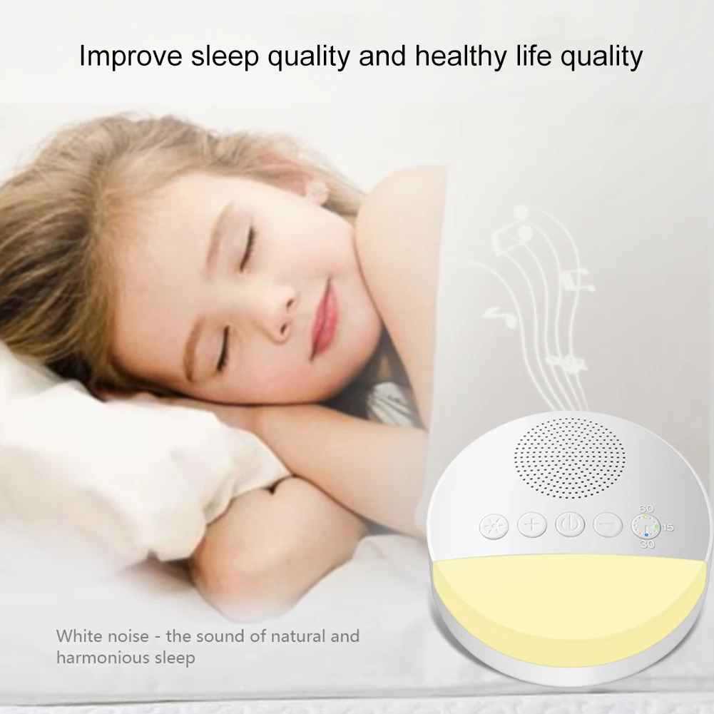 Пластиковое снотворное с ночником, музыкальное сопровождение, Портативный инструмент для сна ребенка, Расслабляющее снотворное, Терапевтическое устройство по уходу за ребенком