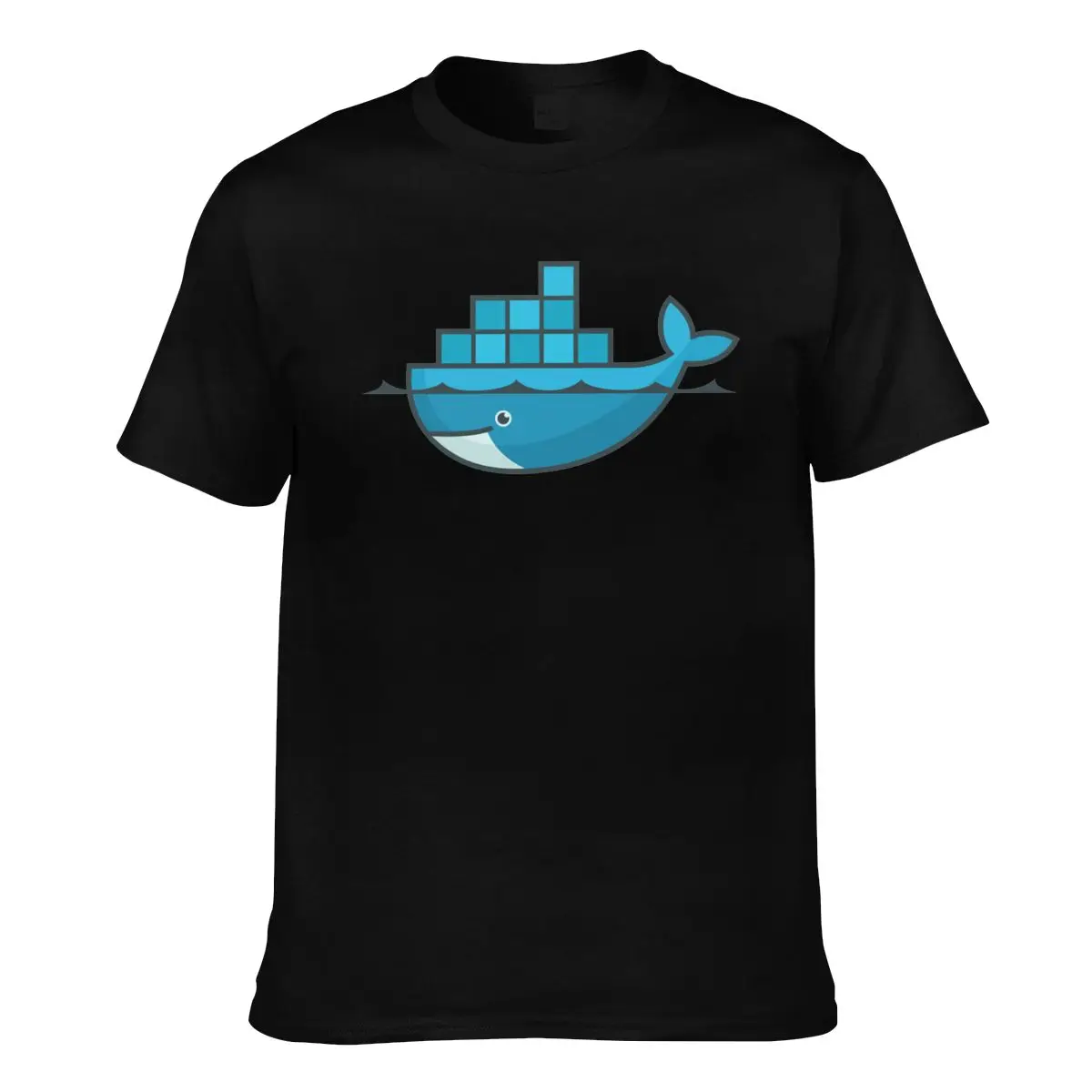 Футболка для программирования Dead Docker, компьютерная футболка Geek, хлопковая мужская футболка с негабаритным принтом, пляжная футболка